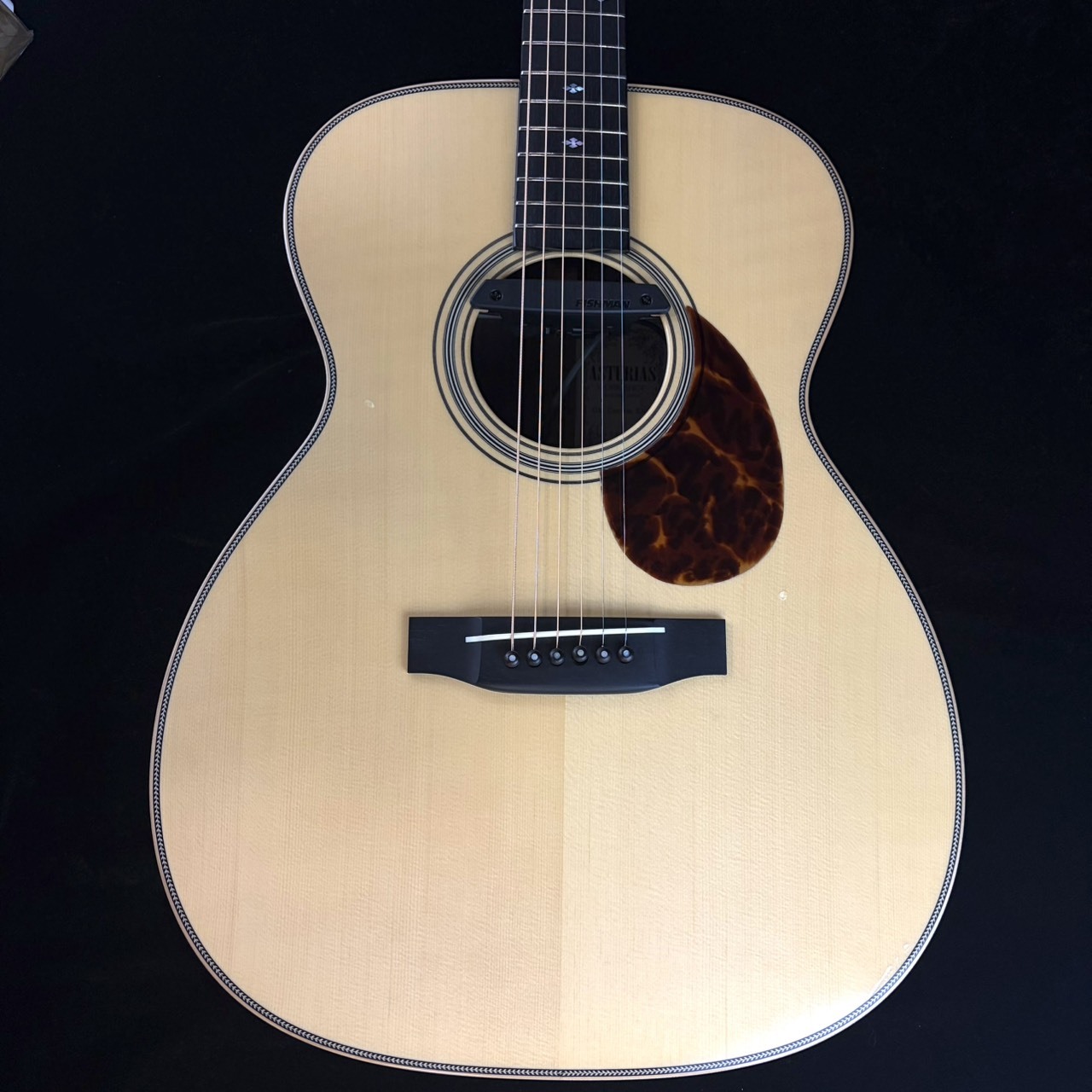 アストリアス TRAD OM 2024 フィッシュマンPU付き ASTURIAS OM Custom