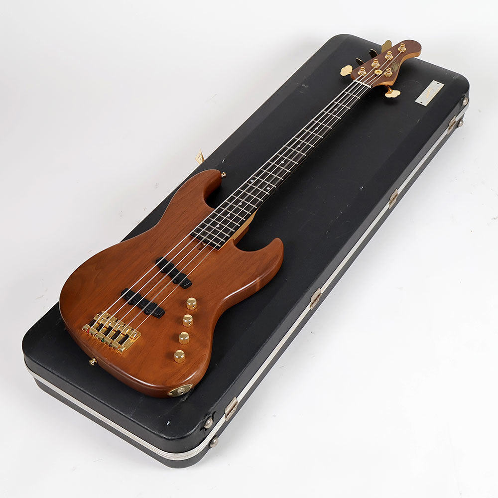 Moon 【中古】 エレキベース MOON JJ-5-230B WN/E GO Walnut Natural
