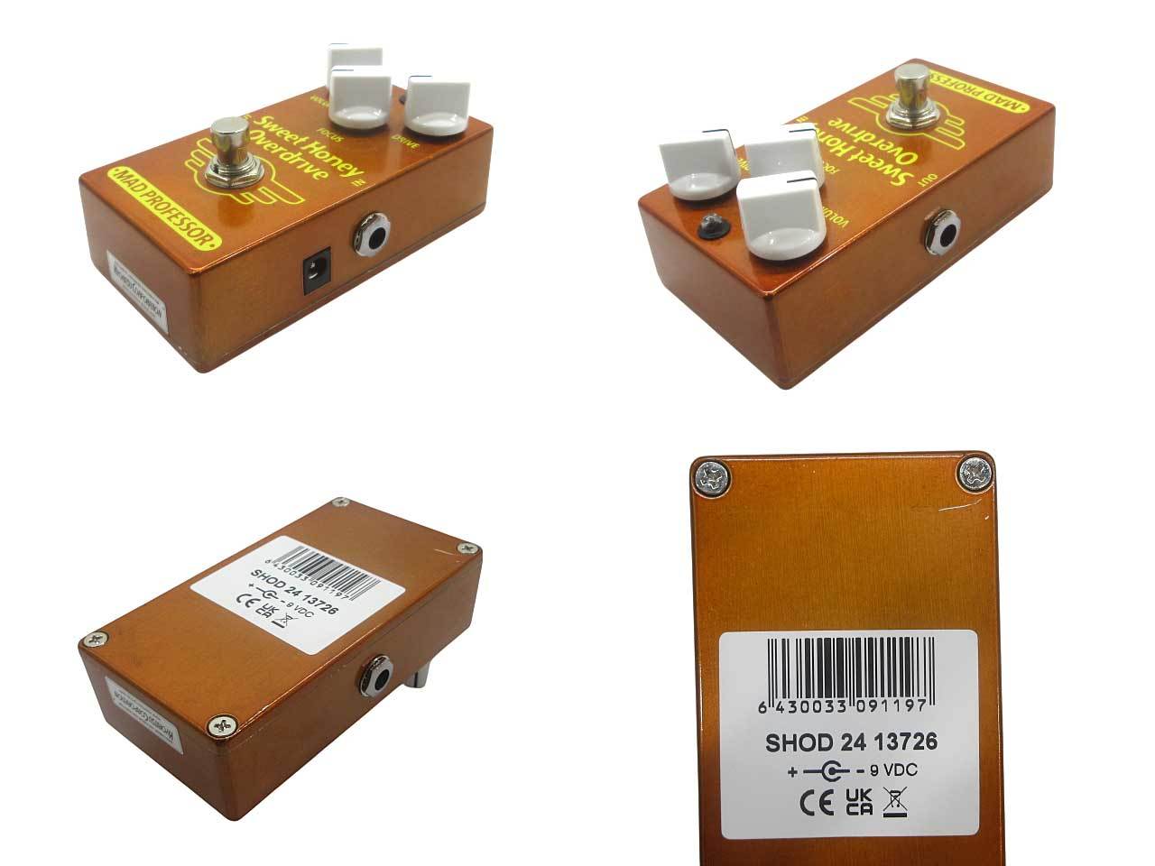 ギター MAD PROFESSOR SweetHoneyOverdriveFactory Mad Professor Sweet Honey Overdrive Factory – United States