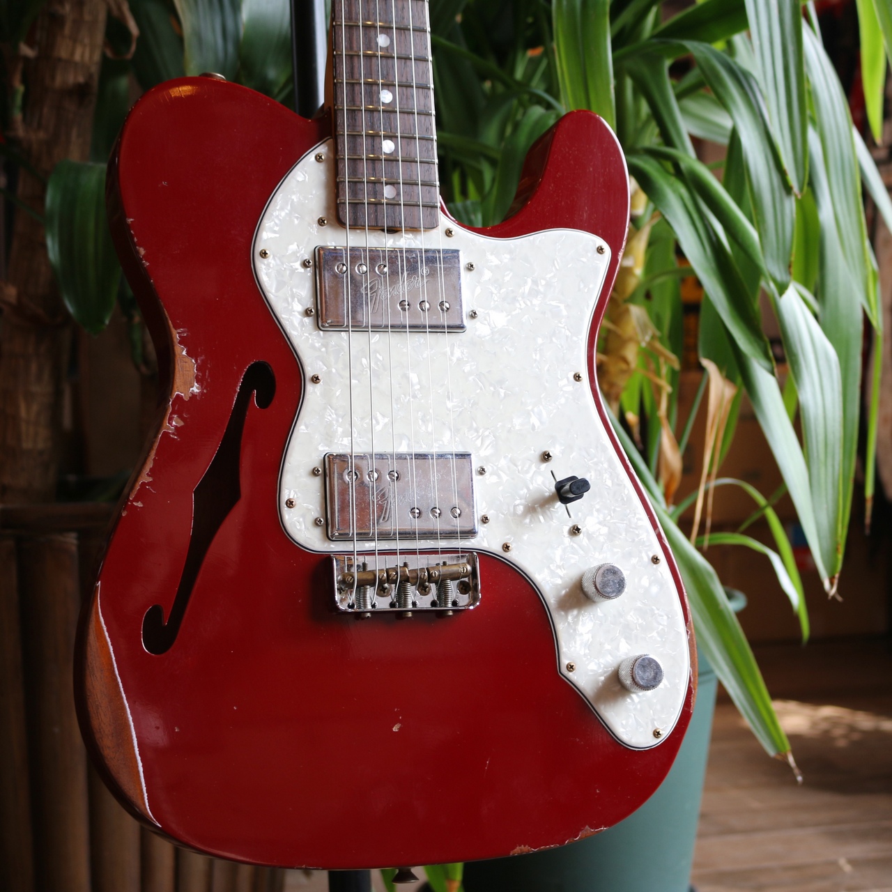 Fender Custom Shop Limited Bobbed Telecaster Thinline Relic Fender Custom Shop Limited Bobbed Telecaster Thinline Relic