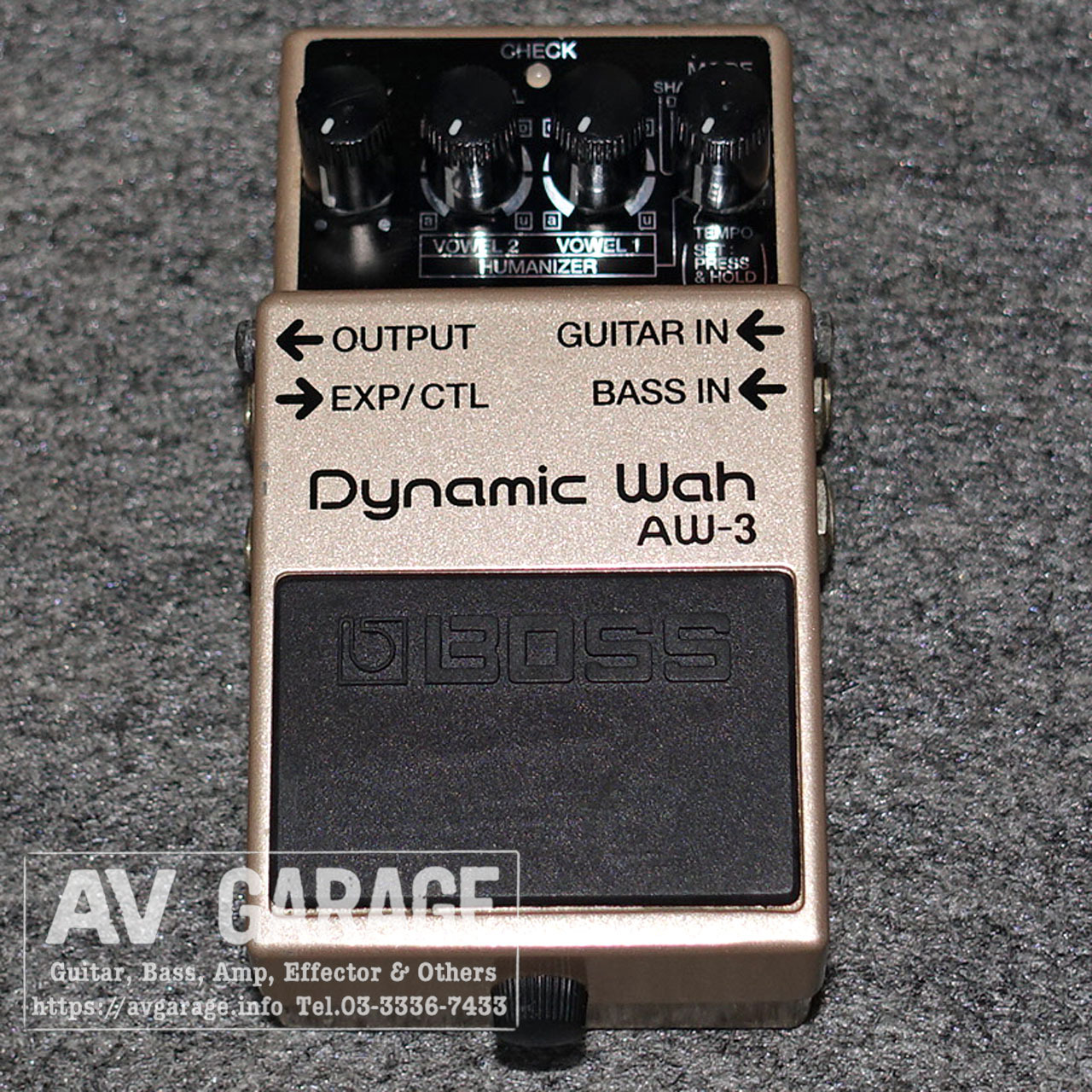 BOSS AW-3 Dynamic Wah（中古）【楽器検索デジマート】