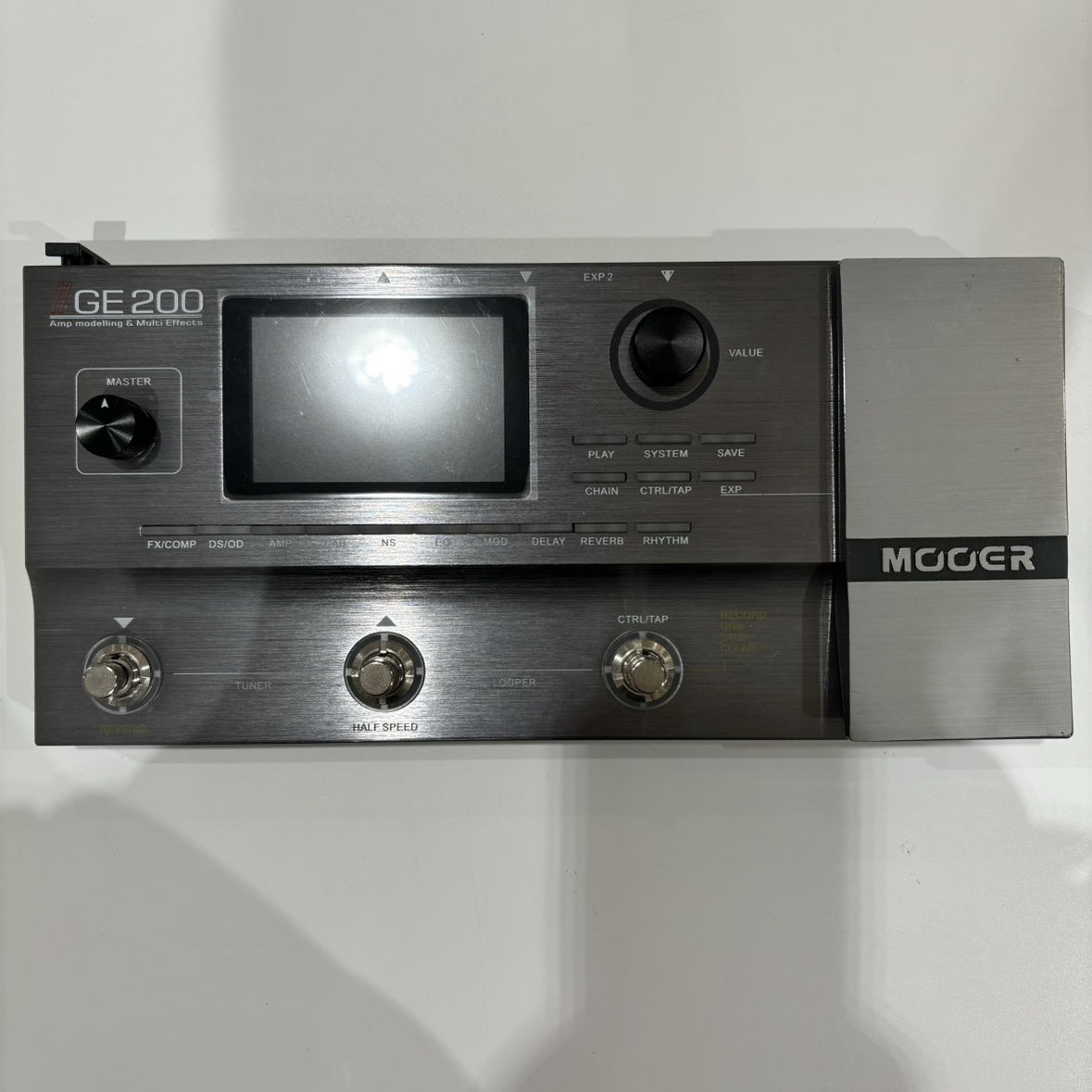 MOOER 展示品特価 GE200 マルチエフェクトペダル（B級特価/送料無料