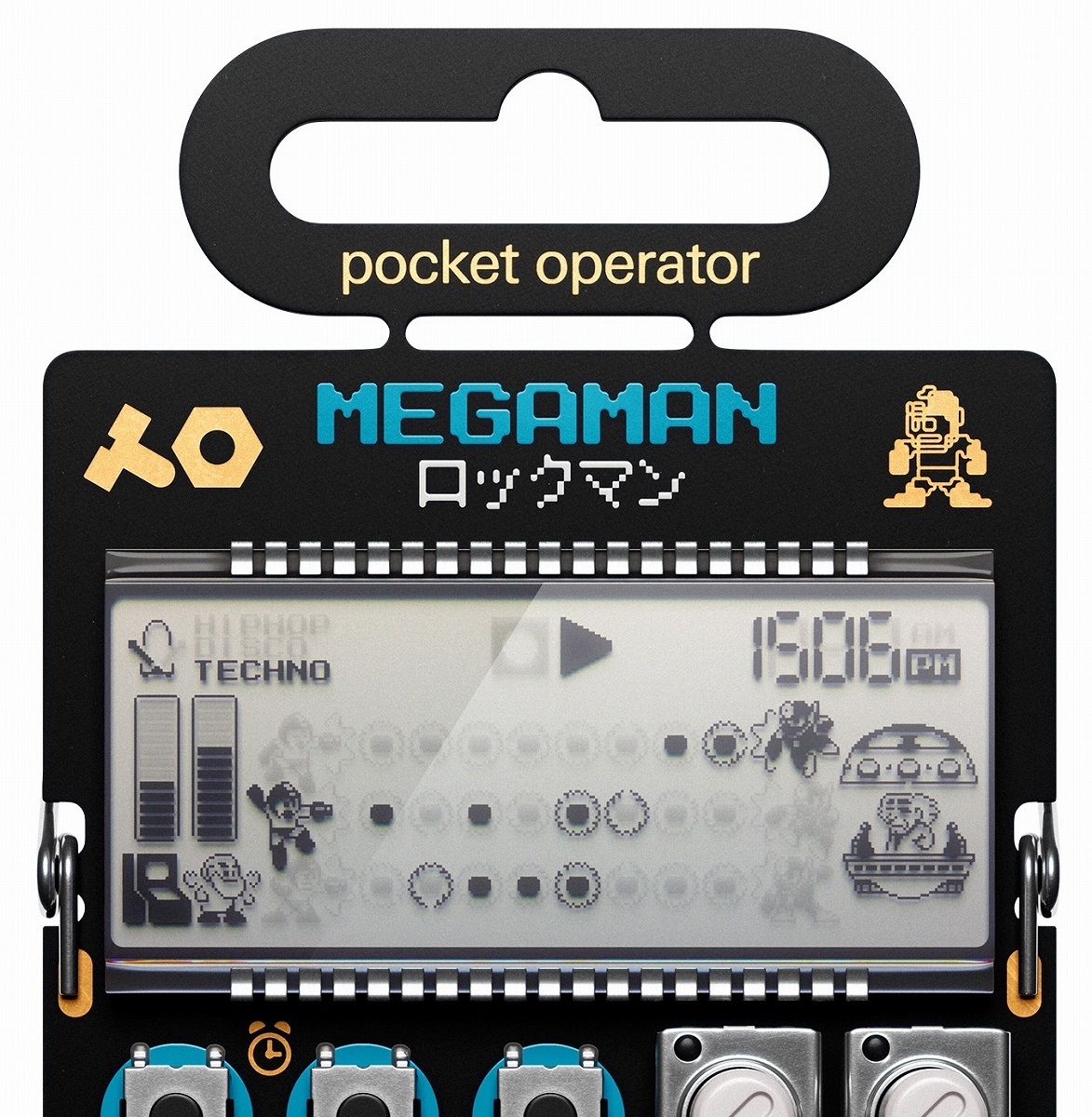Teenage Engineering PO-128 Mega Man（ロックマン） シンセサイザー