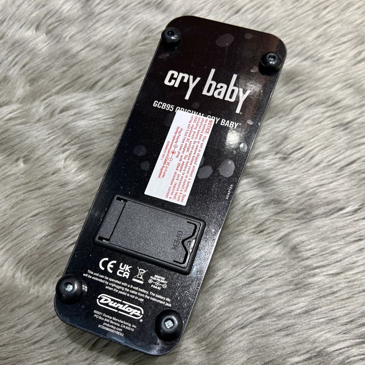 Jim Dunlop GCB95 CryBaby クライベイビー ワウペダル