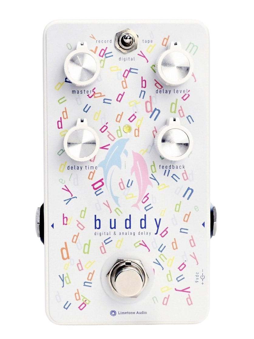 ■新品！■保証あり！『buddy／Limetone Audio』ディレイ 原音を忠実に守る新世代ディレイペダル登場！Limetone Audio