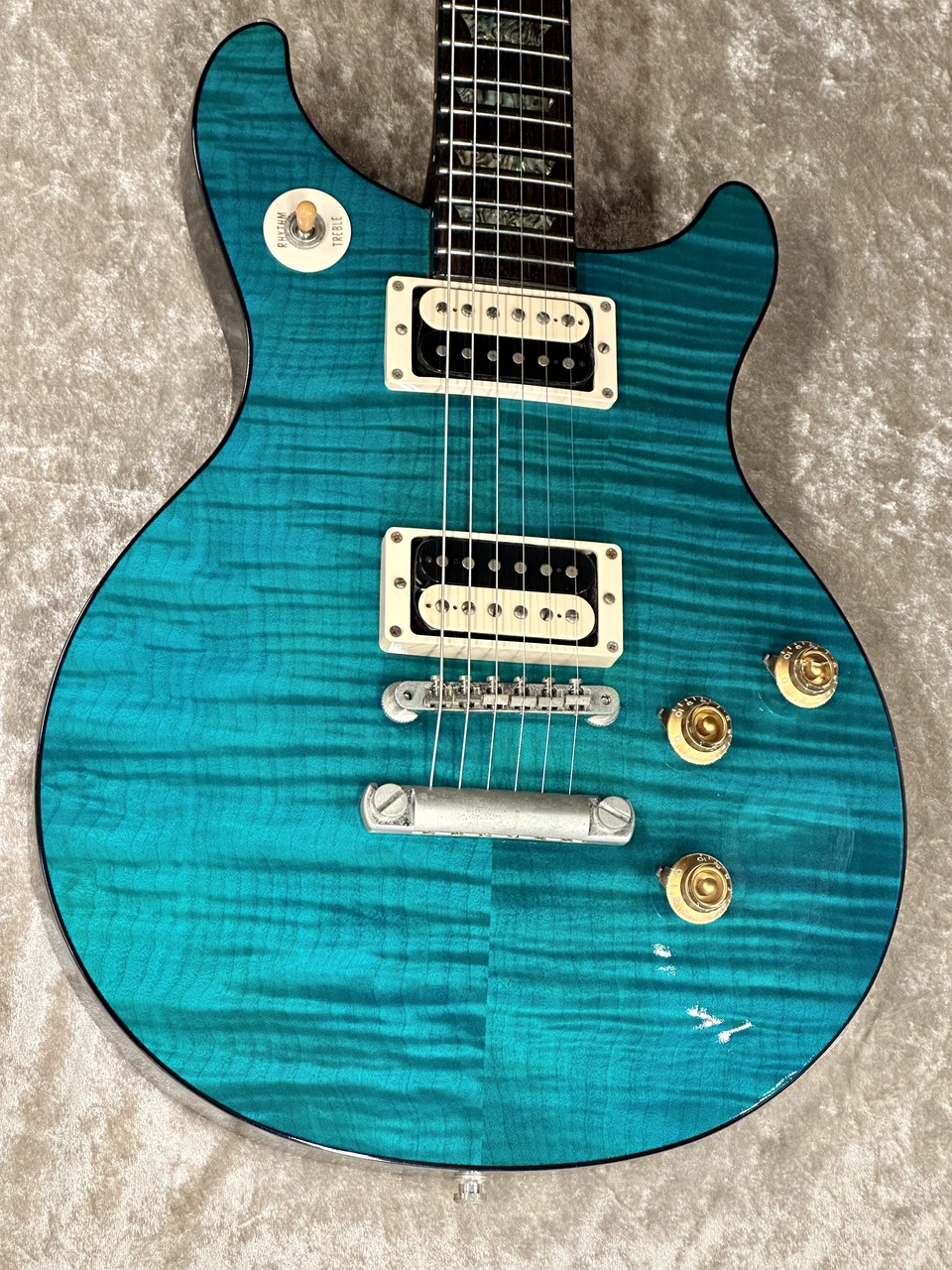 Gibson Custom Shop Tak Matsumoto DC Standard Aqua Blue 2nd