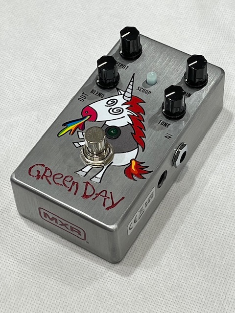 ギター MXR Dookie Drive DD25V3 MXR DD25V3 Green Day Dookie Drive Overdrive V3 Unicorn
