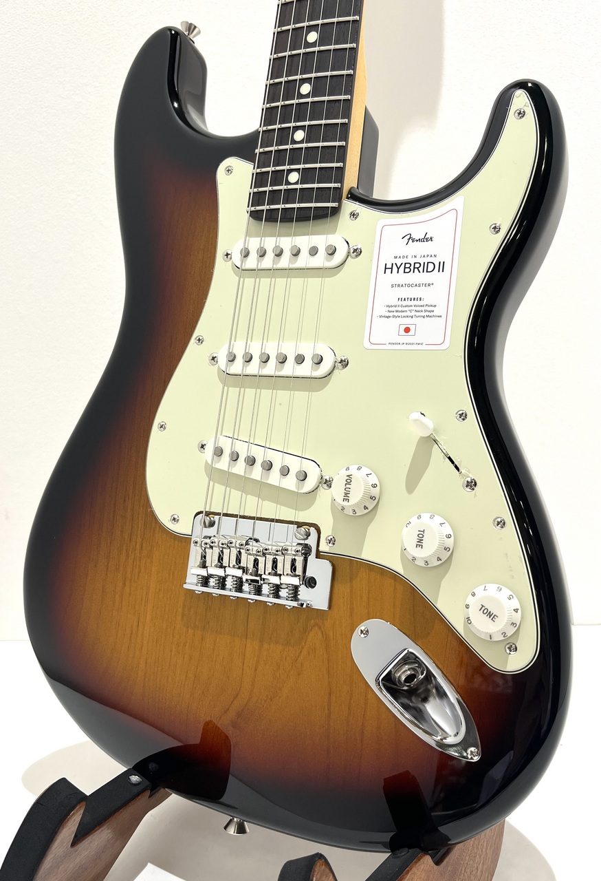 Stratocaster  TYPE    Component  美品 Fender Made in Japan Hybrid II Stratocaster / 3-Color Sunburst