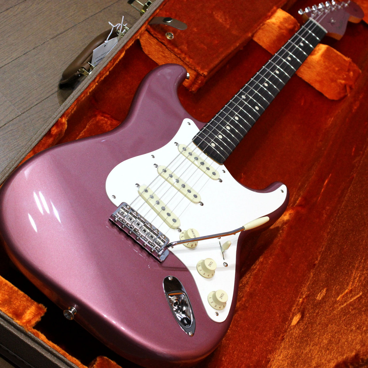 Fender Limited Char Stratocaster Burgundy Char Burgundy 2024年製 
