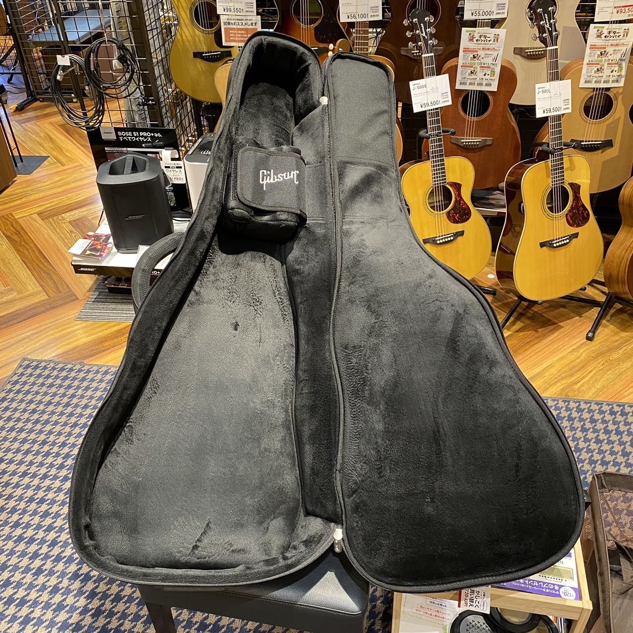 Gibson 純正アコースティックギター用ギグバッグ(J-45タイプ)【現物