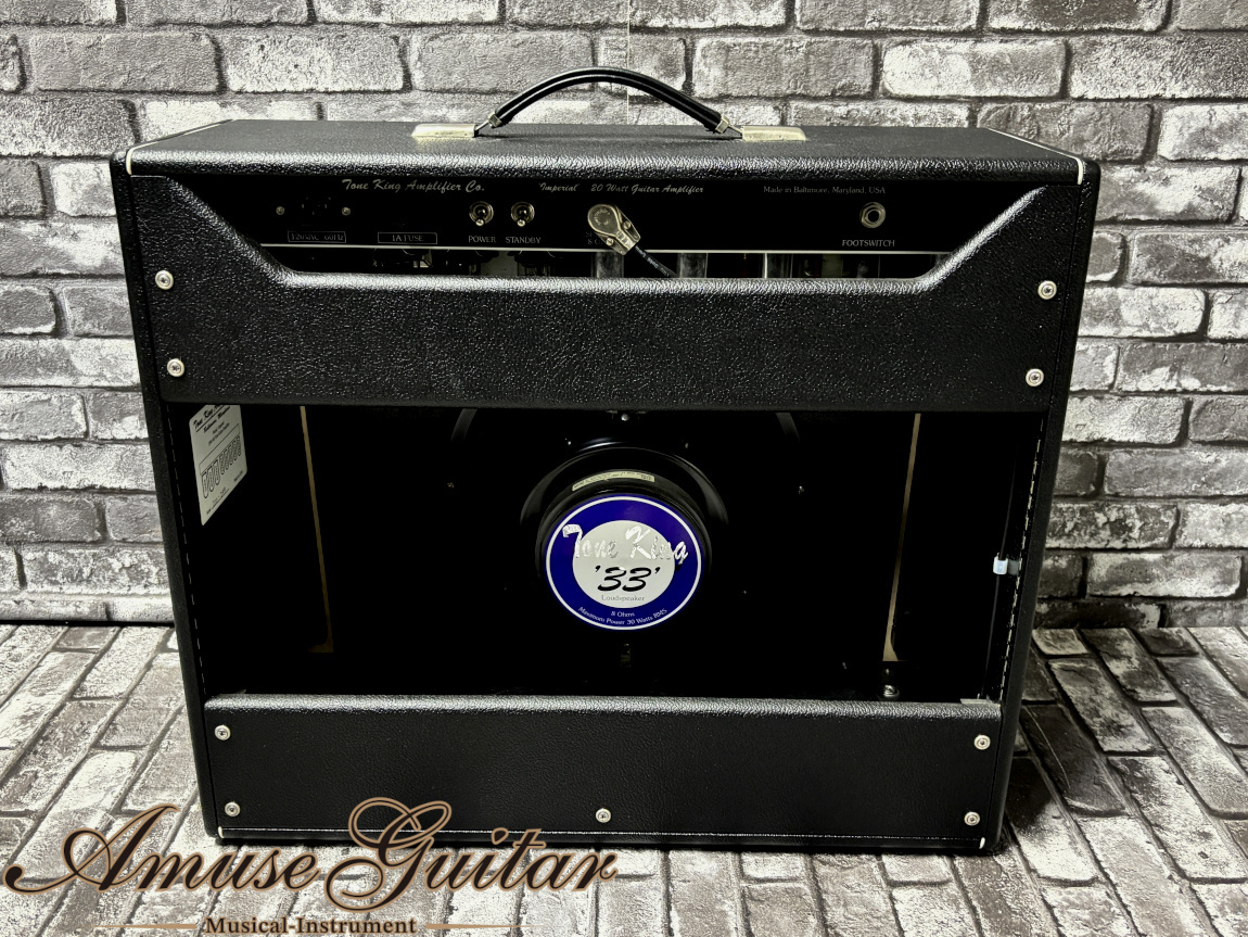 TONE KING コンボ Imperial MK I Tone King Imperial MkⅠ Combo # Black / White 2010年製【20W / 1x12
