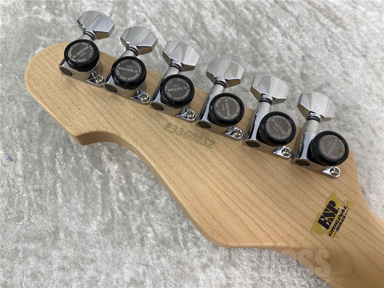 ESP TB SOLID-AS(See Thru White)（新品/送料無料）【楽器検索デジマート】