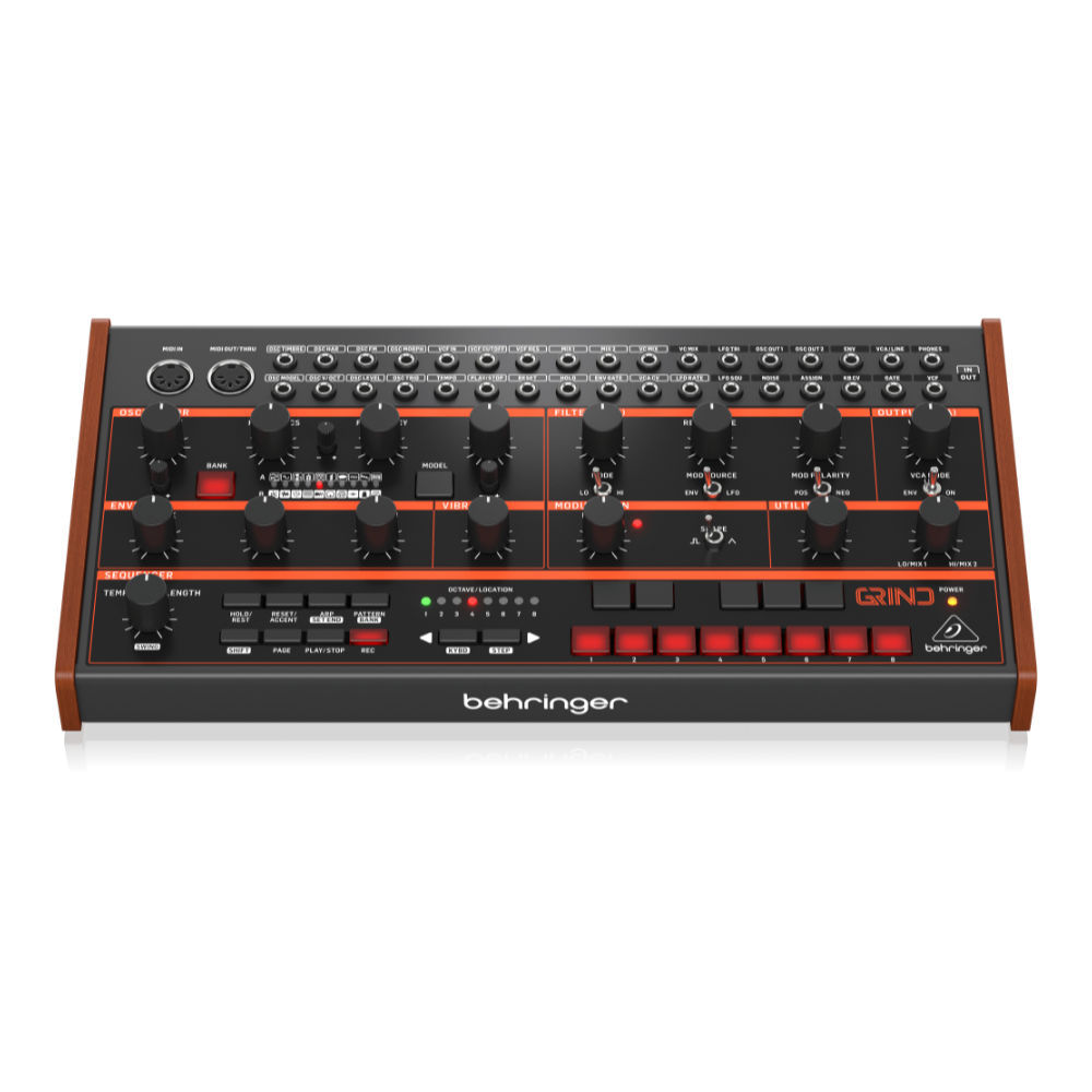 Behringer GRIND ハイブリッドセミモジュラーシンセサイザー Behringer GRIND | ハイブリッド セミモジュラー シンセサイザー