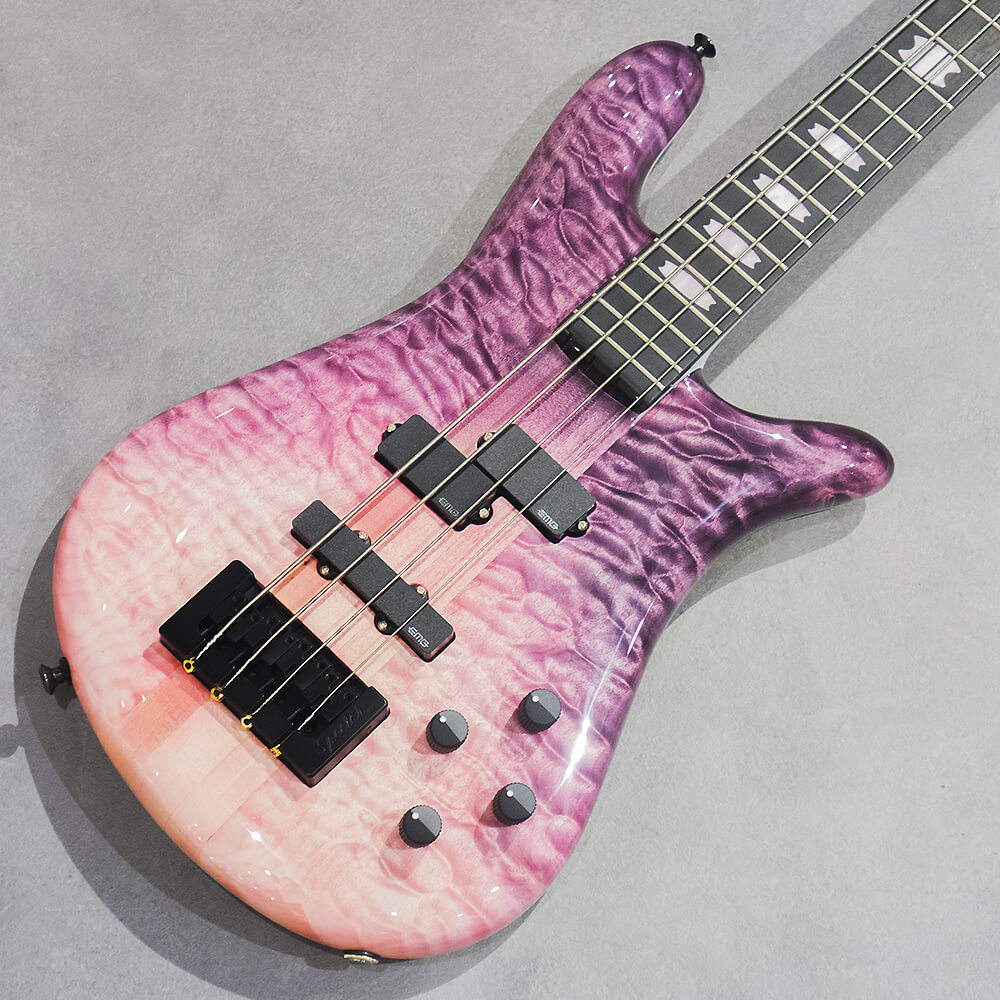 Spector USA NS-2 QM/SA M/EB EMG PJ/X Pink Fade High Gloss