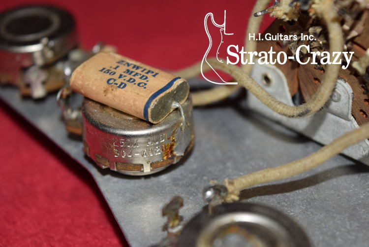 Fender 1960 Stratocaster Original Pots & SW Assy 