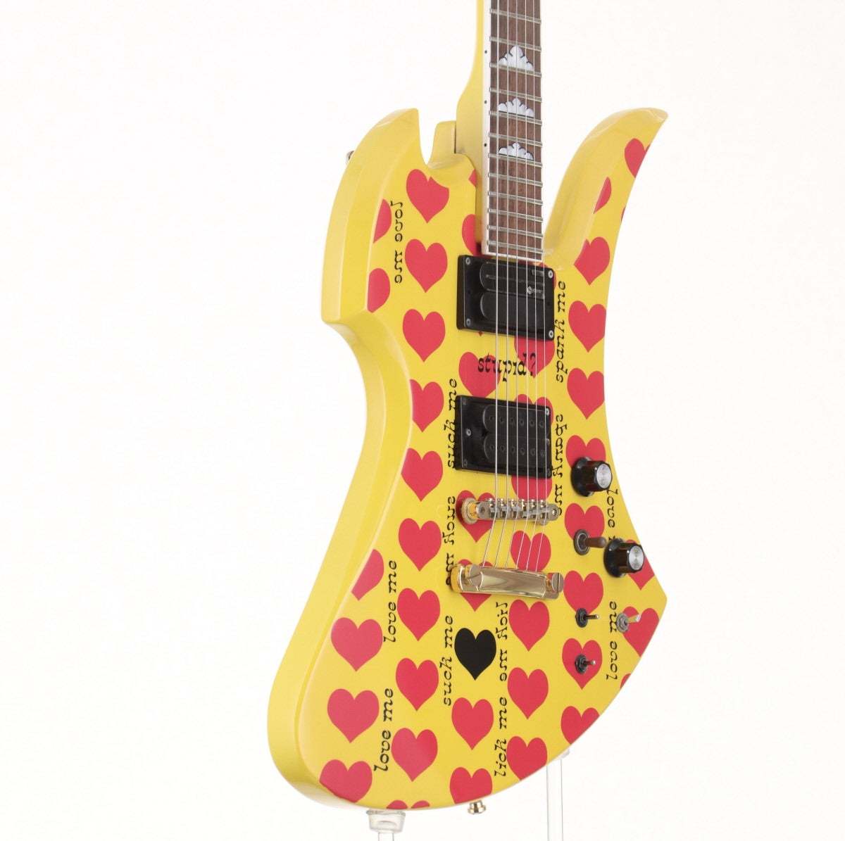 フェルナンデス Burny MG-145S hideモデル FERNANDES/BURNY MG-145S Heart Yellow hide Model [3.33kg
