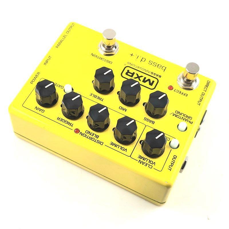 ベース MXR M80 bass d.i.+ yellow MXR® BASS DI+ SPECIAL EDITION YELLOW