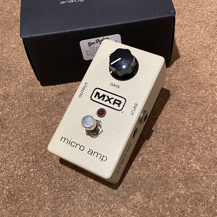 MXR micro amp + M233 中古 MXR(エムエックスアール) / M233 Micro Amp+ エフェクター M233