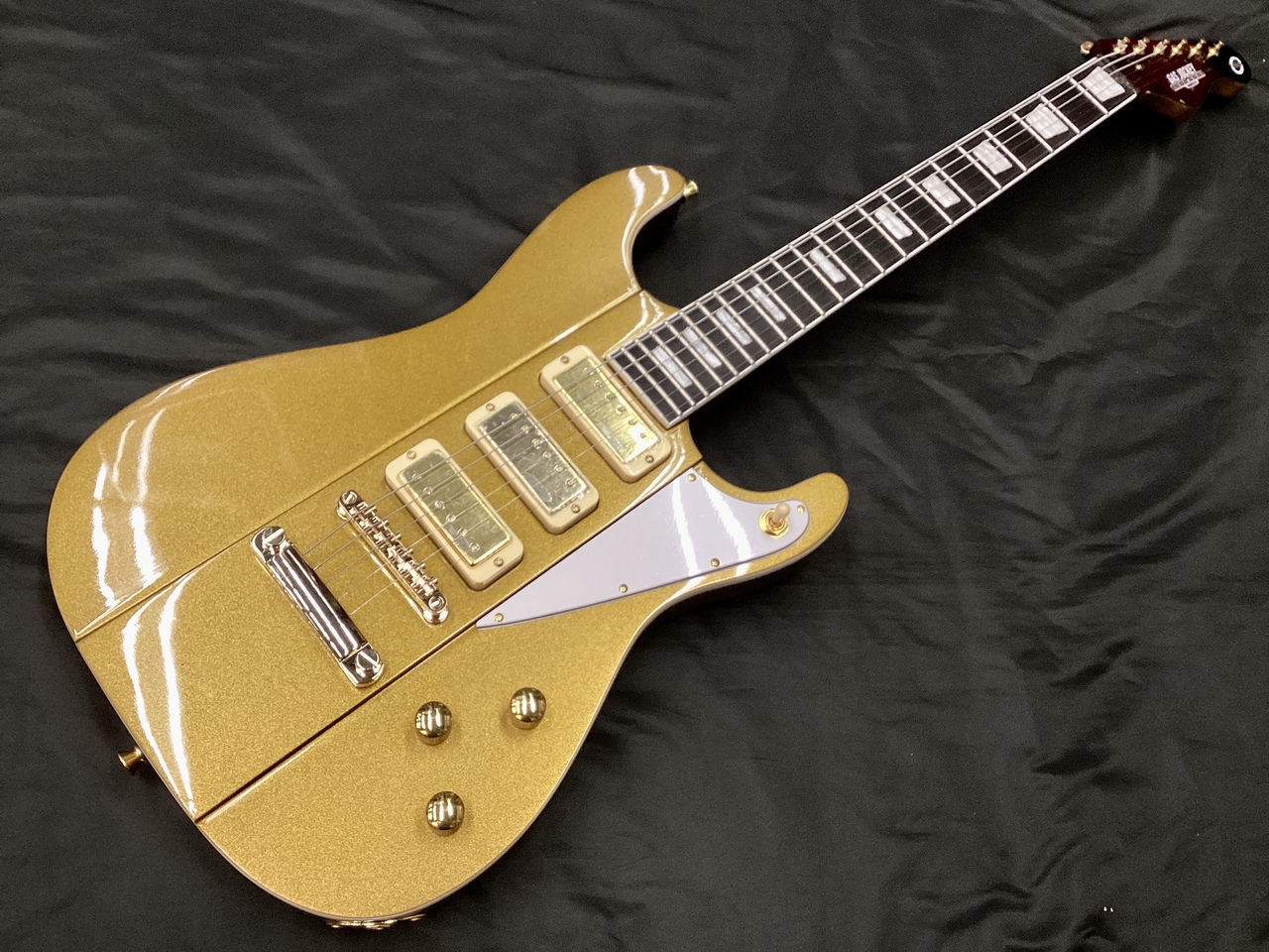 Joe Doe Guitars×Vintage JDV36 Gas Jockey Sparkling Gold Sand