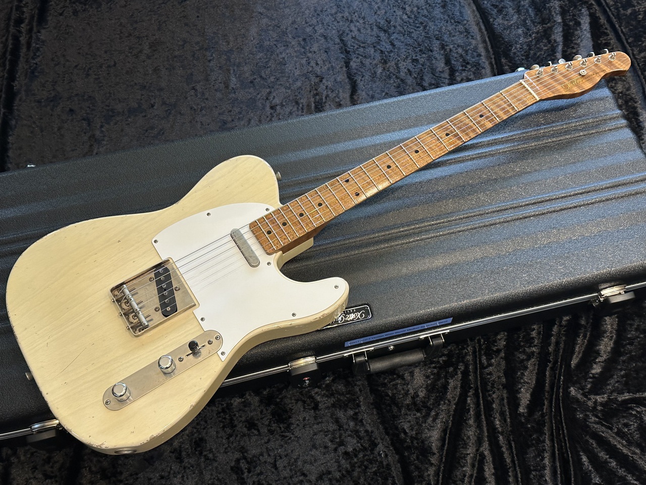 Xotic XTC-1 Vintage White Blonde Medium Aged 1P Roasted Flame