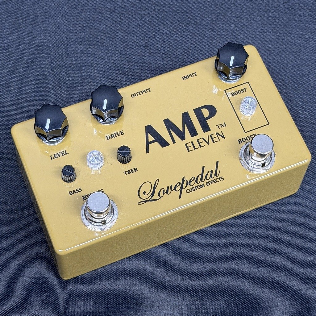 lovepedal AMP Eleven ゴールド Lovepedal Amp Eleven Gold」を