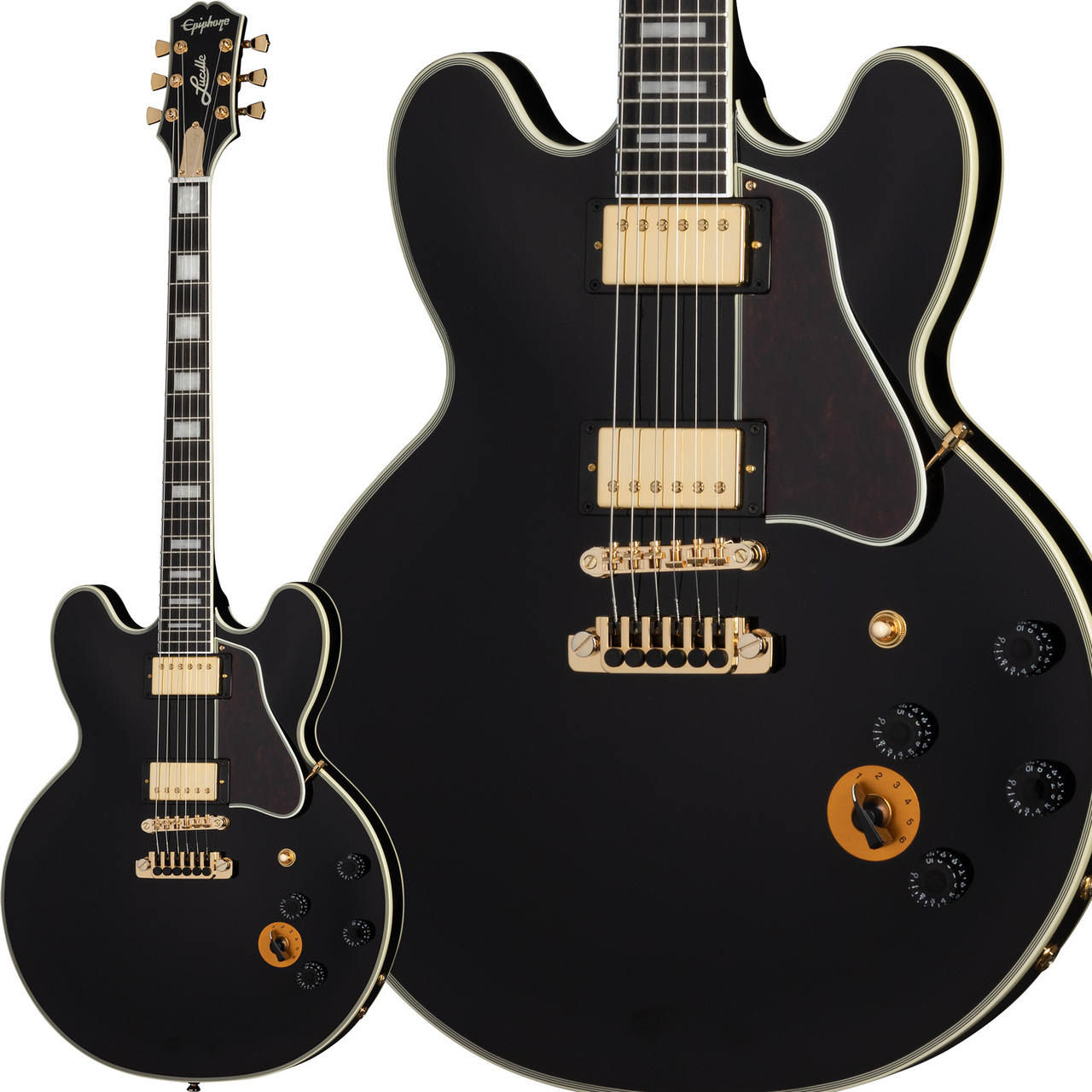 タ*ケ様 【超美品】Epiphone BB.King Lucille Ebony Epiphone B.B. King Lucille Ebony エレキギター（新品/送料無料