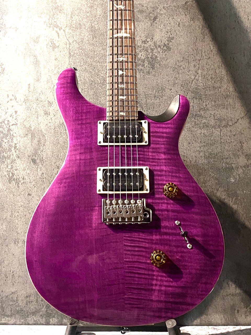 Paul Reed Smith(PRS) 【妖艶な紫×太めの杢目】SE Custom24 -Ametyst