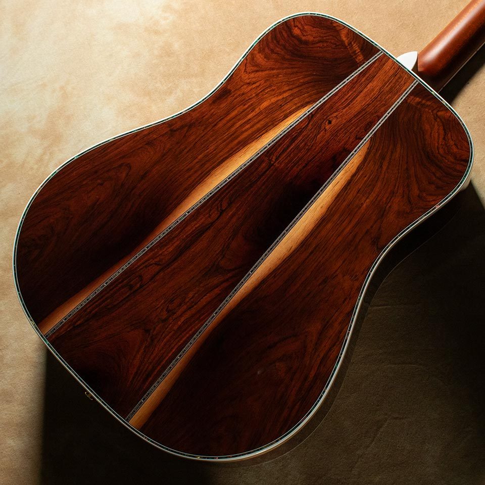 K.Yairi YW-1000HQ Jacaranda (Brazilian Rosewood) 3P Back（新品