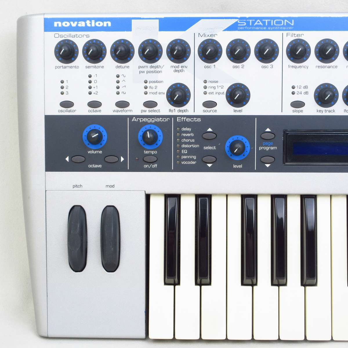 Novation K Station 24鍵 アナログシンセサイザー Novation K-Station | Vintage Synth Explorer