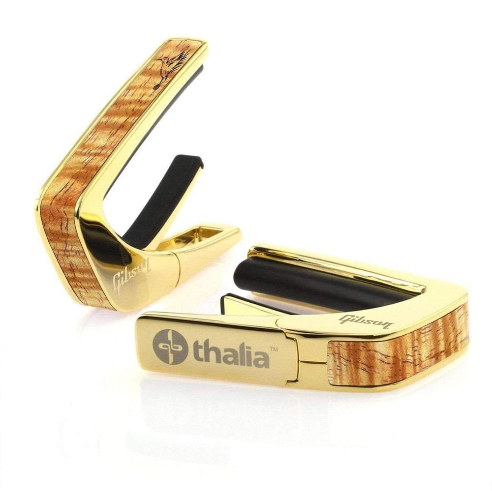 Thalia Capo Gibson Hummingbird Nose HAWAIIAN KOA 24K GOLD