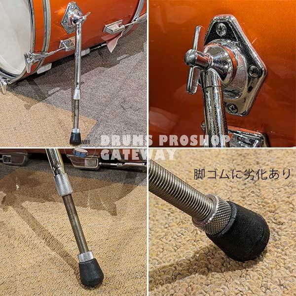 パール ティンバレス タム 加工品 12\"&13\" シングルヘッドタム パール ティンバレス タム 加工品 12