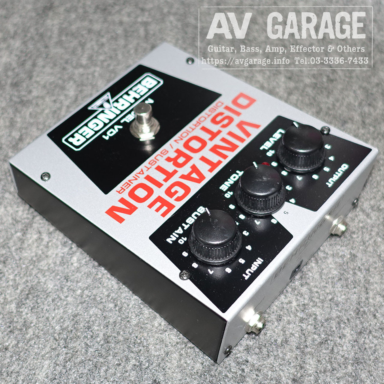 BEHRINGER VD1 VINTAGE DISTORTION（中古）【楽器検索デジマート】