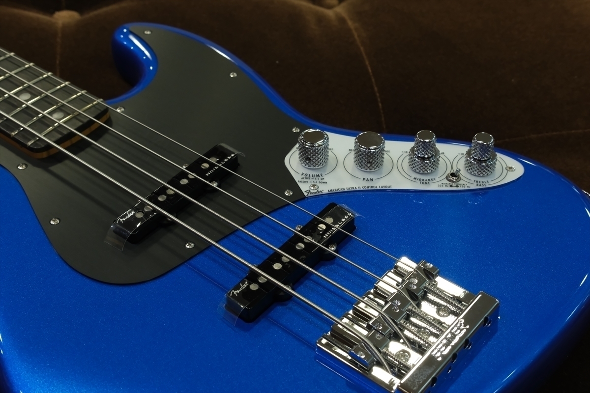 Fender American Ultra II Jazz Bass / Noble Blue【最終特価