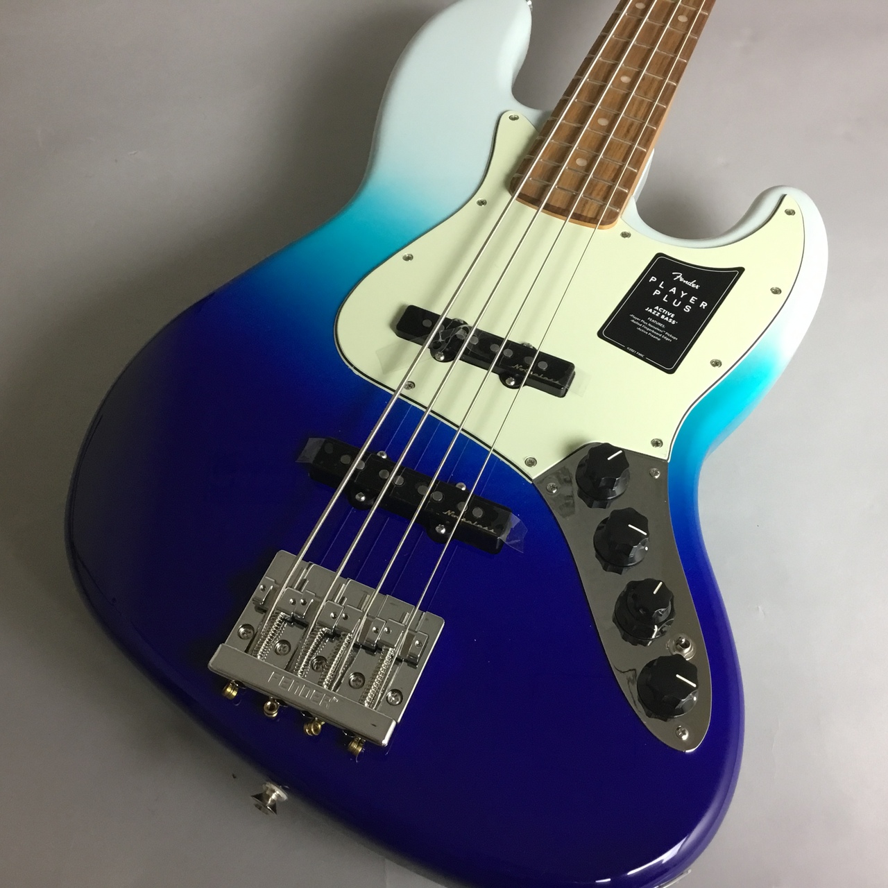 FENDER Fender Player Plus Jazz Bass Pau Ferro Belair Blue【ケーブルプレゼント】 