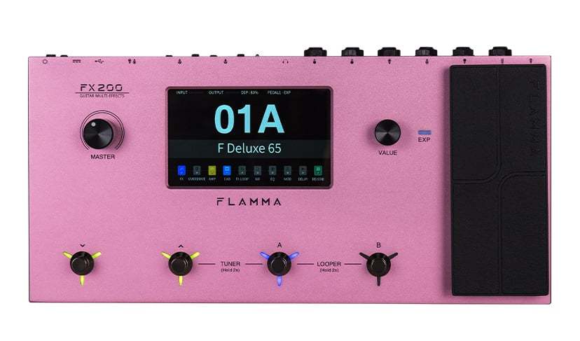 FLAMMA FX200 Pink FX series マルチエフェクター【WEBSHOP