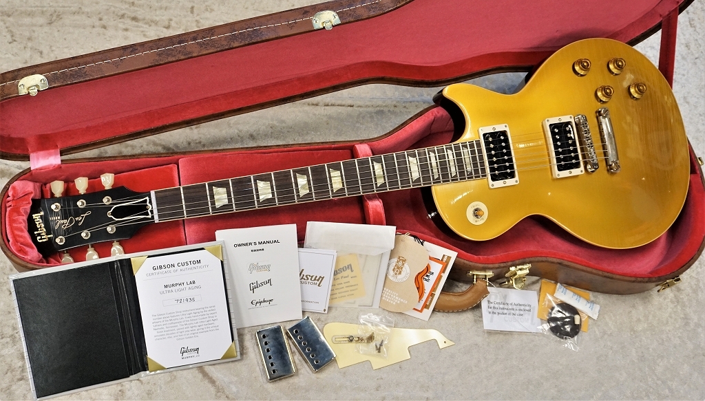 Gibson 58Vレイズドロゴ リプレスメントパーツ