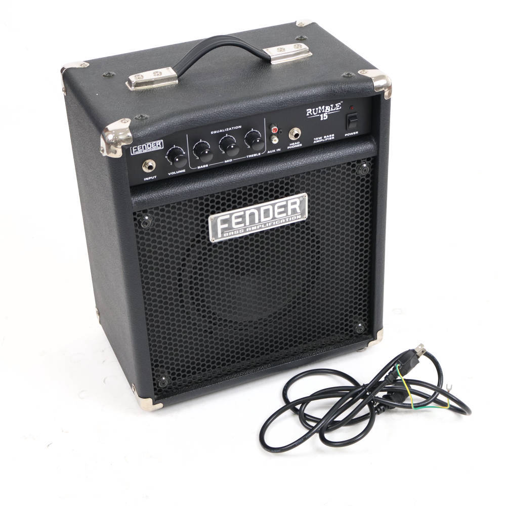 【連休限定値下げ】Fender Rumble 15 ベースアンプ Fender 【中古】 Fender Rumble 15 Combo ベースアンプ 小型ベース