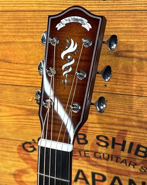 Headway 【エレアコ】HSJ-5130SE/A-FMH-C【極杢フレイムマホガニー
