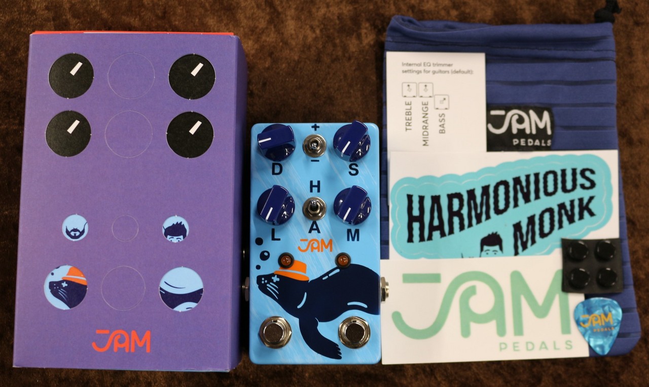 JAM pedals Harmonious Monk【トレモロ/ヴィブラート】【ハンドメイド