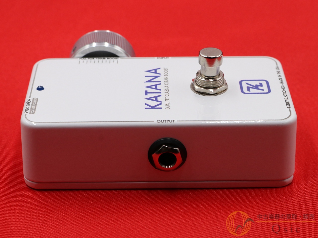 Keeley KATANA Clean Boost Throwback White Edition 2026年製 [VM648