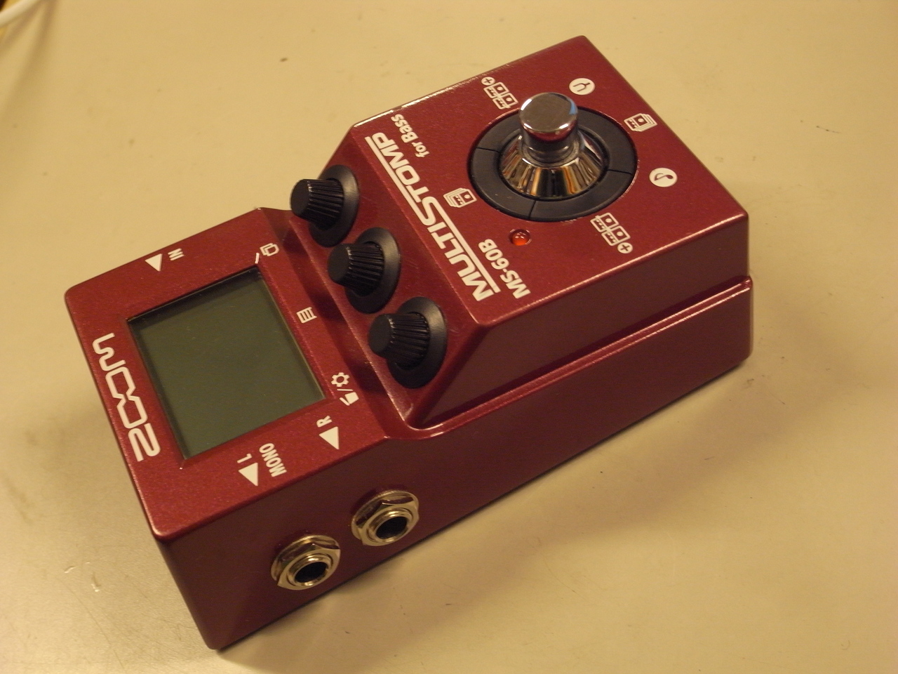 中古・美品 ZOOM MS-60B ベースエフェクター ZOOM】ズーム『ベース用マルチエフェクター』MS-60B Ver2.0 1週間保証