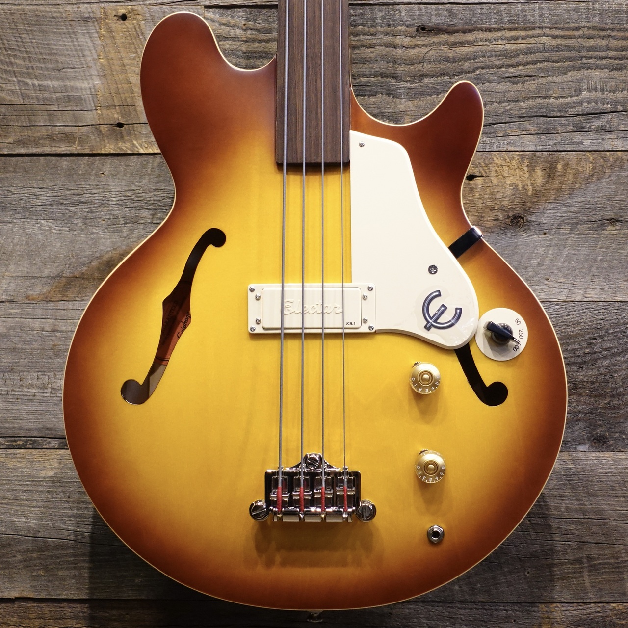 Epiphone Jack Casady Fretless Bass GRACIAS mod.（新品）【楽器検索