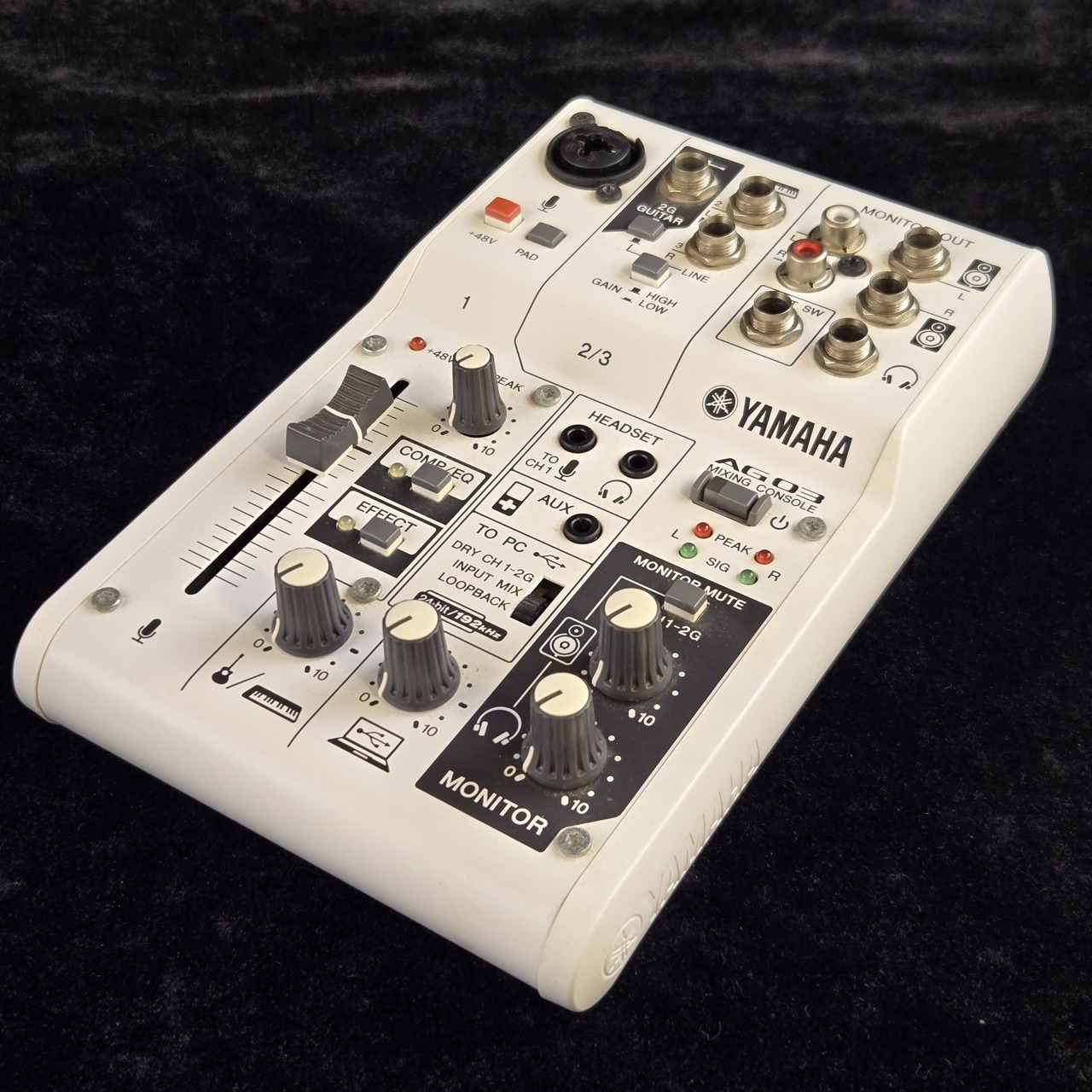 YAMAHA AG03 中古品 YAMAHA AG03 - ウェブキャスティングミキサー【現物画像】（中古
