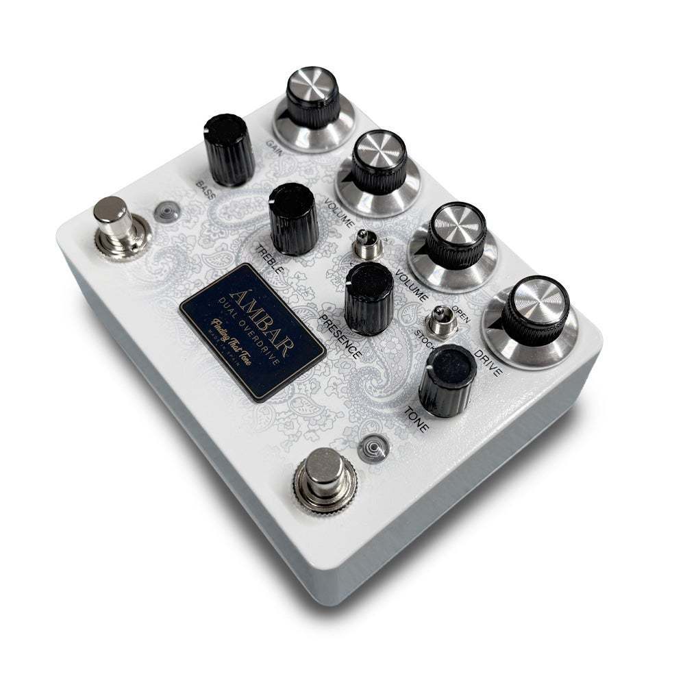 Finding That Tone AMBAR White Paisley Dual Overdrive オーバー