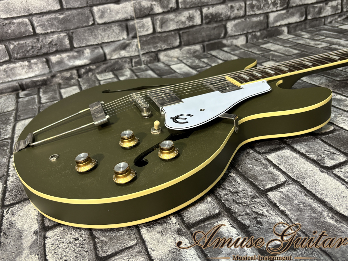 ギター Epiphone Casino Worn Olive Dra Casino Worn | Epiphone