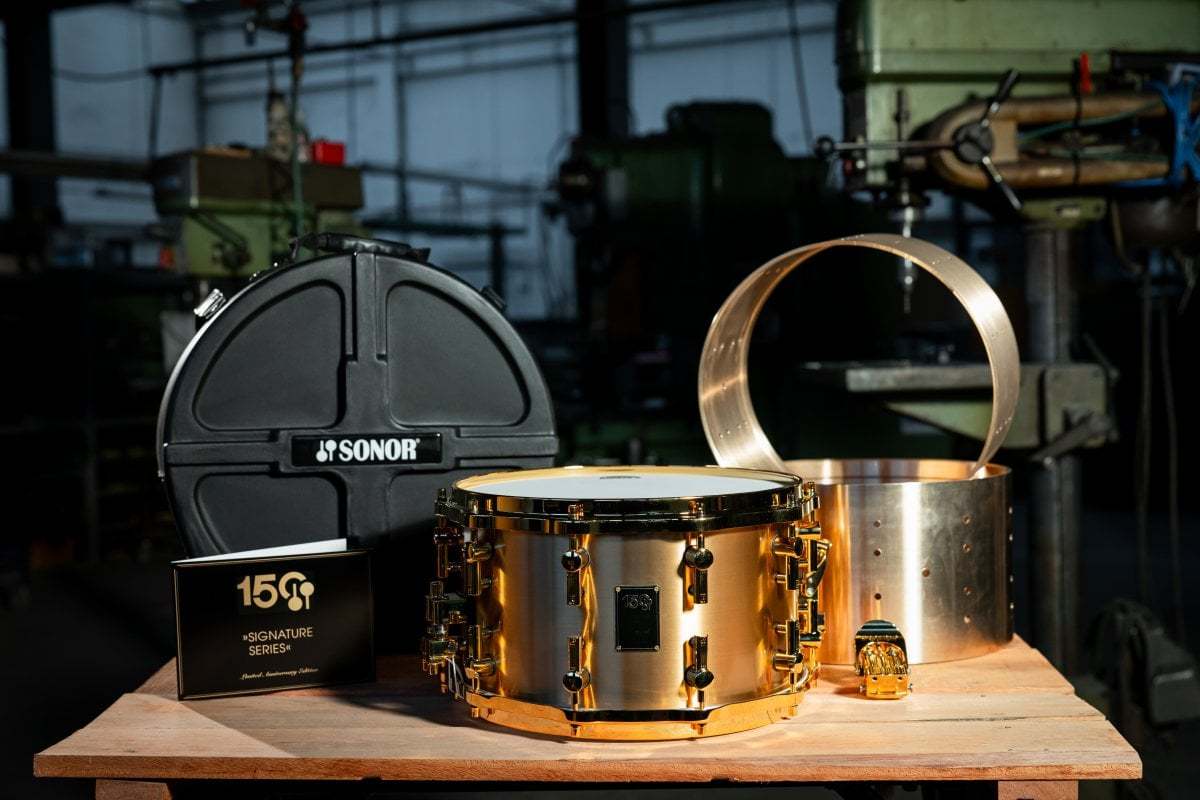 Sonor 150th Signature Cast Bronze Snare Drum 14x8 SN-11183590 