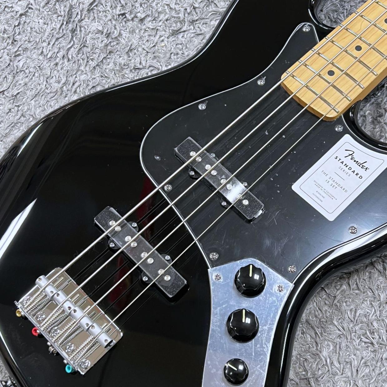 Fender Standard Jazz Bass Black / Maple（新品/送料無料）【楽器検索