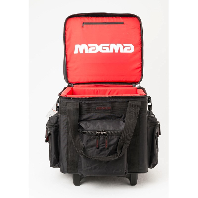 MAGMA LP-BAG100 Trolley Black/Red 【レコード用キャリーバッグ 