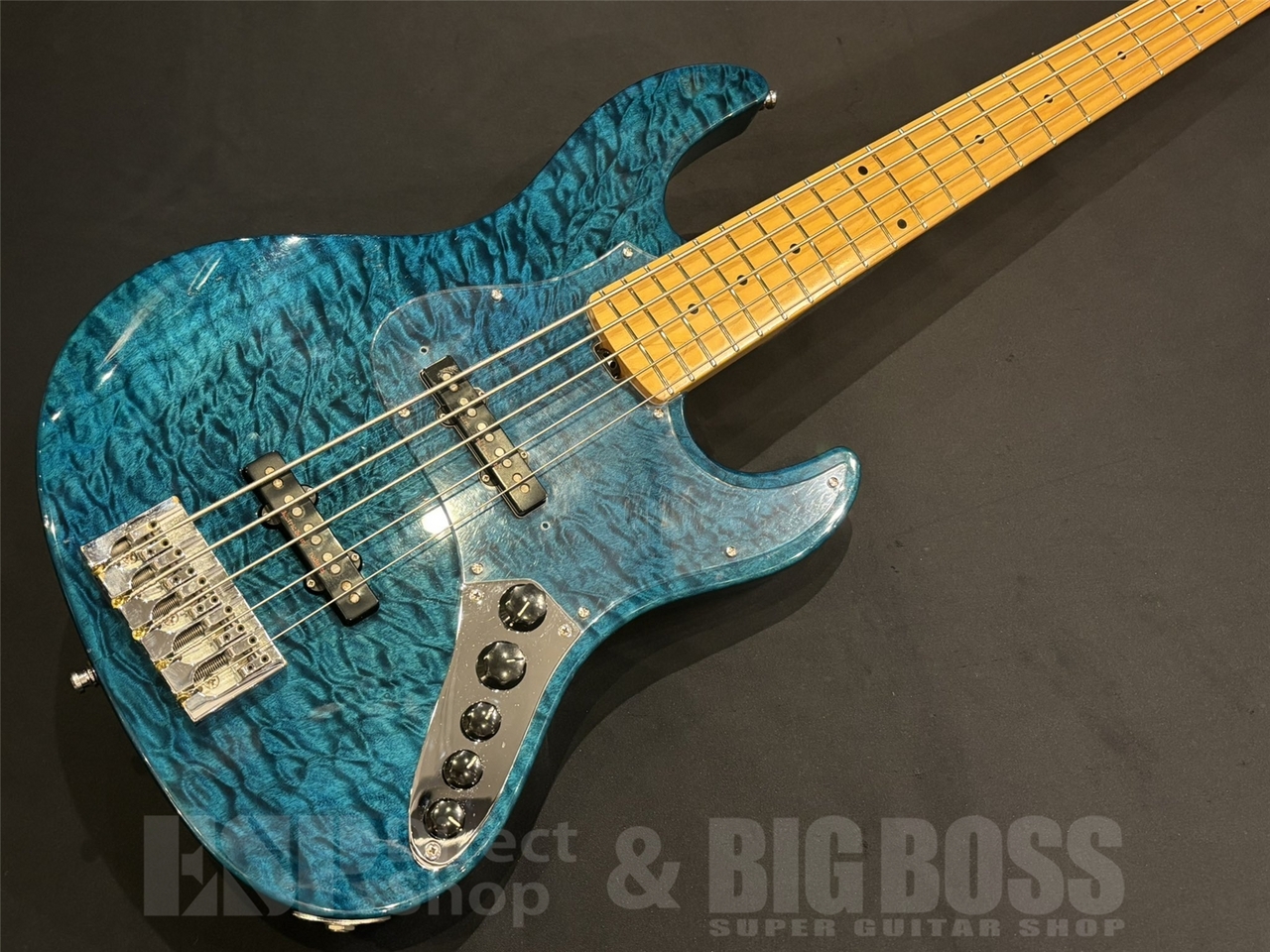 ESP ESP AMAZE-CTM QM / See Thru Blue（中古/送料無料）【楽器