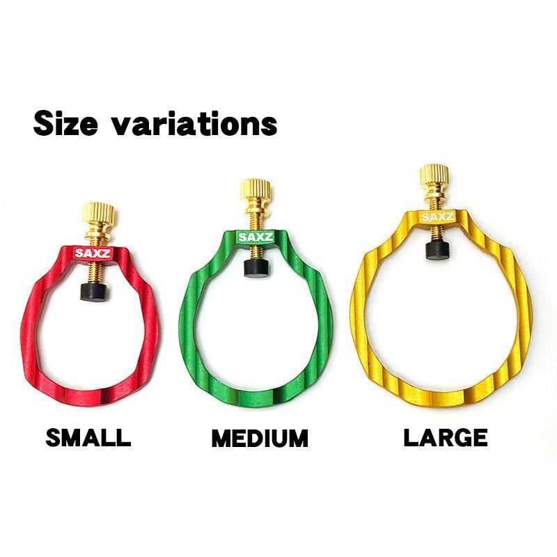 SAXZ 「ラージ / パッションレッド」 サックス用リガチャー サクゼト